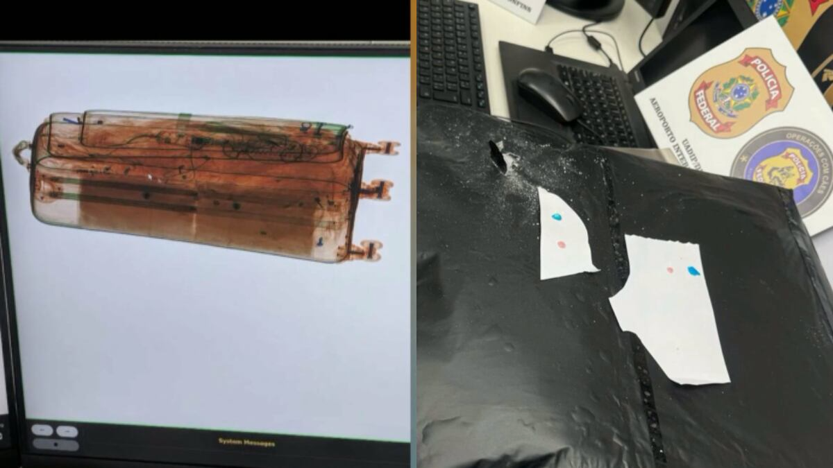 Passageira é presa com 3,5 kg de cocaína na mala, no aeroporto de BH, em Confins (MG)