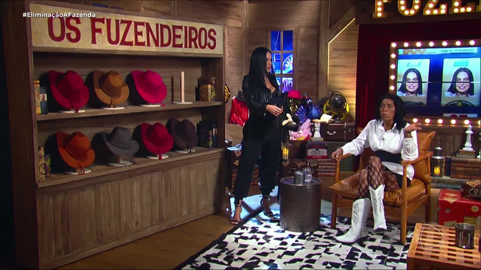 Márcia Fu recebe Tàmires no Fuzenda | A Fazenda 17