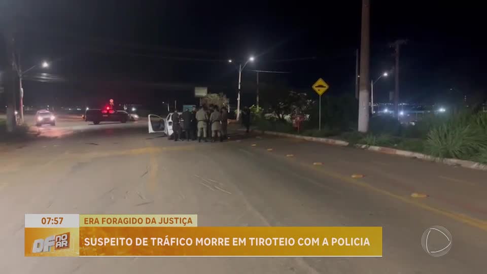 Homem com prisão em aberto morre em troca de tiros com policiais em Valparaíso (GO)
