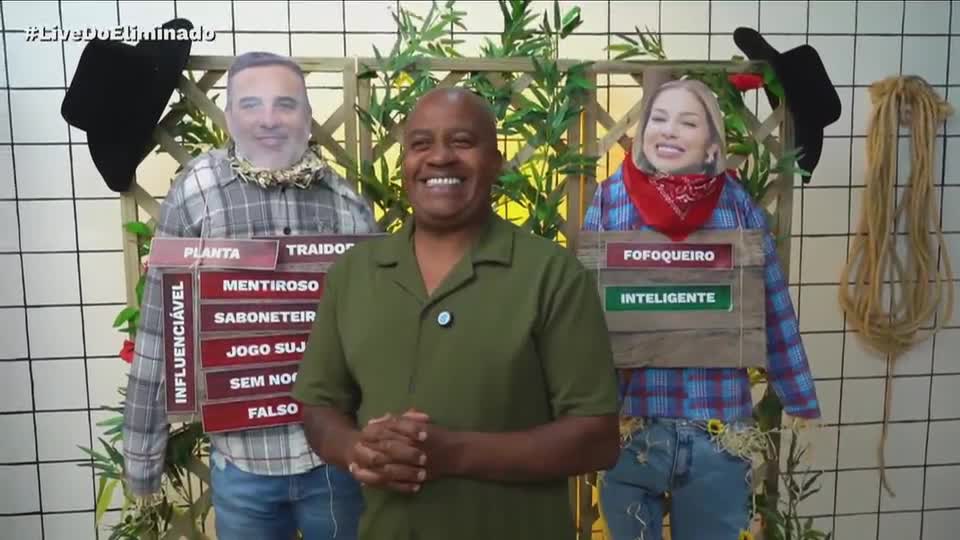 Toninho Tornado chama Dudu Camargo de 'traidor' | Live do Eliminado