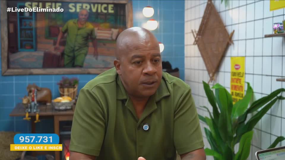 Toninho Tornado reage à volta de peões em A Fazenda 17 | Live do Eliminado