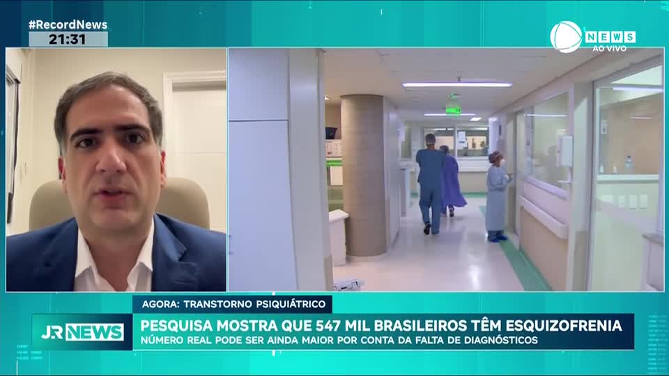 Pesquisa mostra que 547 mil brasileiros têm esquizofrenia