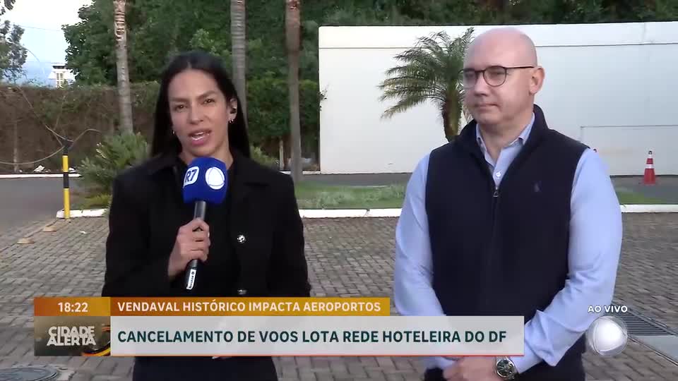 Cancelamentos de voos lota rede hoteleira do DF