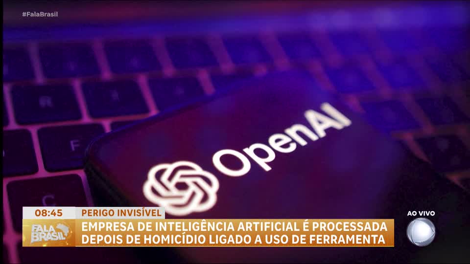 OpenAI é processada nos EUA por caso de homicídio envolvendo ChatGPT