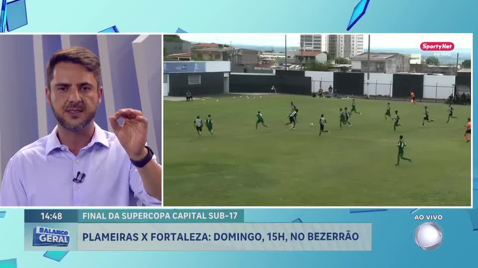 Palmeiras e Fortaleza decidem a Supercopa Capital Sub-17 neste domingo no DF