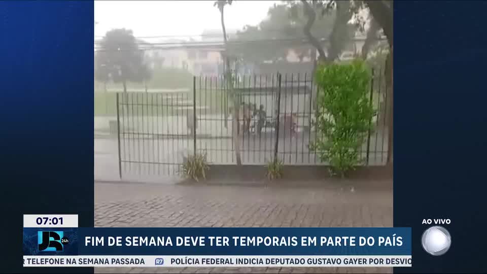 Fim de semana tem previsão de temporal para São Paulo, Paraná e Mato Grosso do Sul