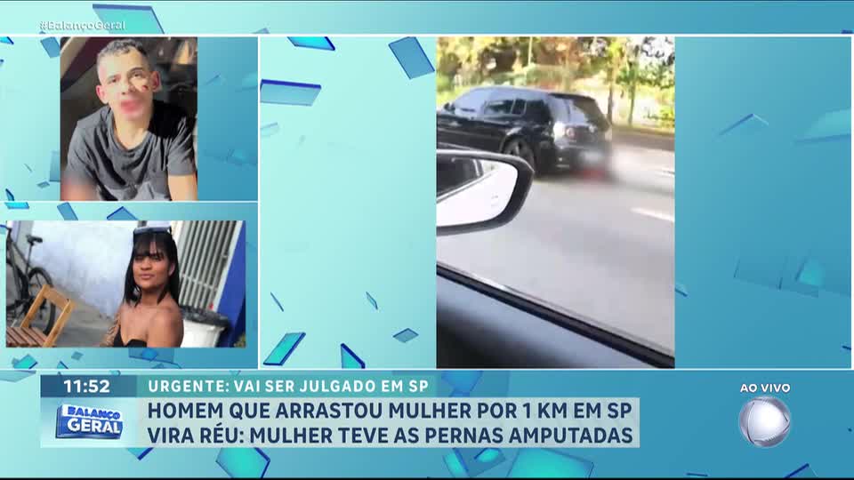 Motorista que atropelou ex-companheira vira réu por tentativas de feminicídio e homicídio