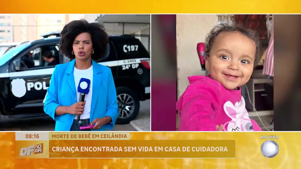 Polícia investiga morte de bebê de 1 ano e 4 meses em creche sem alvará no DF