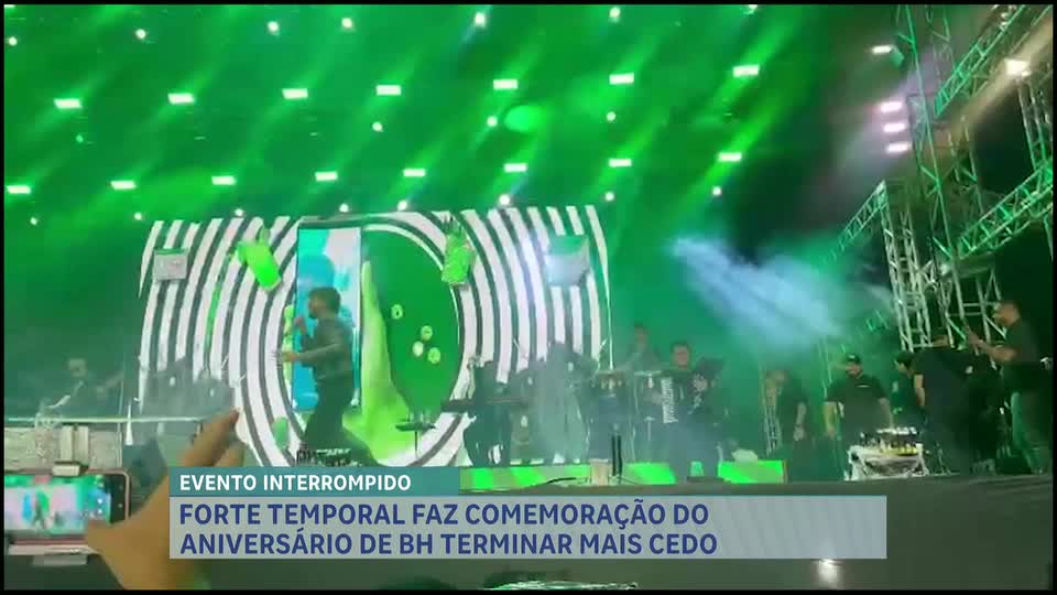 Hora da Venenosa: Sorriso Maroto encerra show devido à forte chuva em Belo Horizonte
