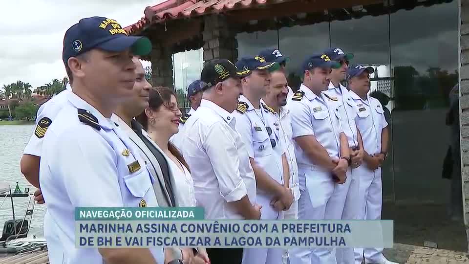 Prefeitura de BH e Marinha firmam acordo para retomada de navegações na Lagoa da Pampulha