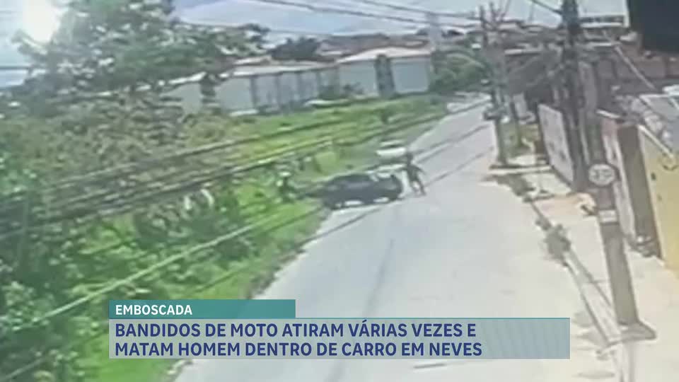 Homem é assassinado após ser alvo de emboscada em Ribeirão das Neves (MG)