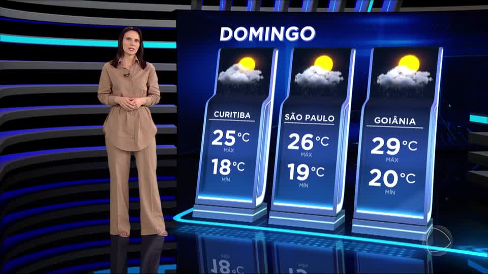 Confira a previsão do tempo para este domingo (14)