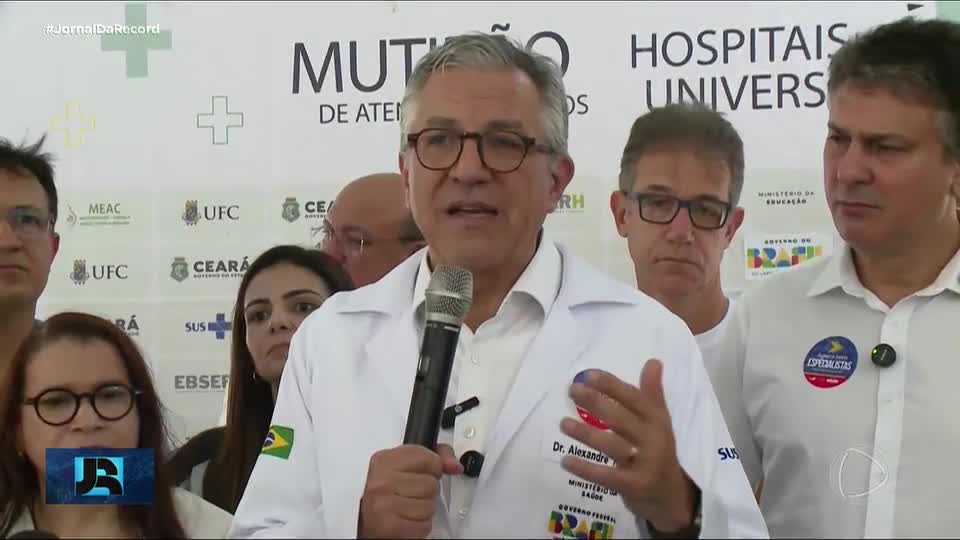 Ministério da Saúde faz maior mutirão de atendimentos da história do SUS