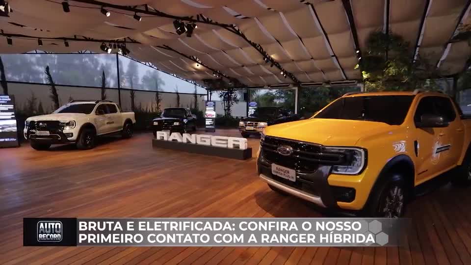 Bruta e eletrificada: confira a nova Ranger híbrida