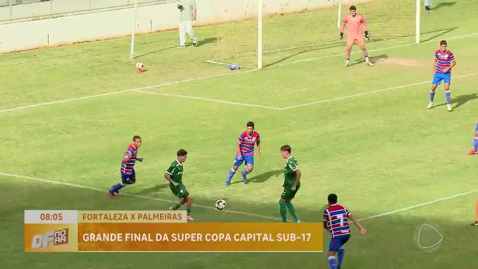 Supercopa Capital Sub-17: Fortaleza vence Palmeiras nos pênaltis e conquista título inédito