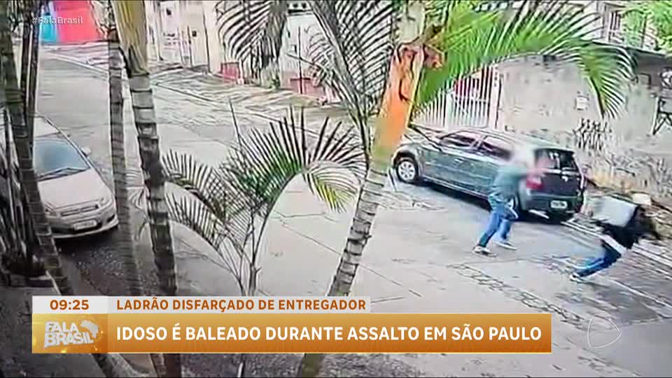 SP: idoso é baleado em assalto na zona sul