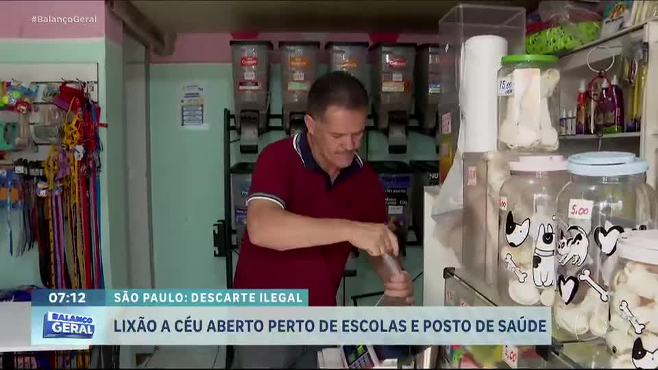 Descarte irregular de lixo preocupa moradores na zona norte de SP