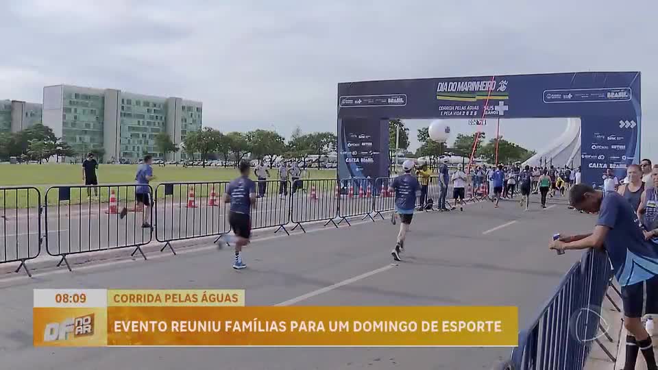 Corrida pelas Águas reúne famílias na Esplanada dos Ministérios e celebra o SUS