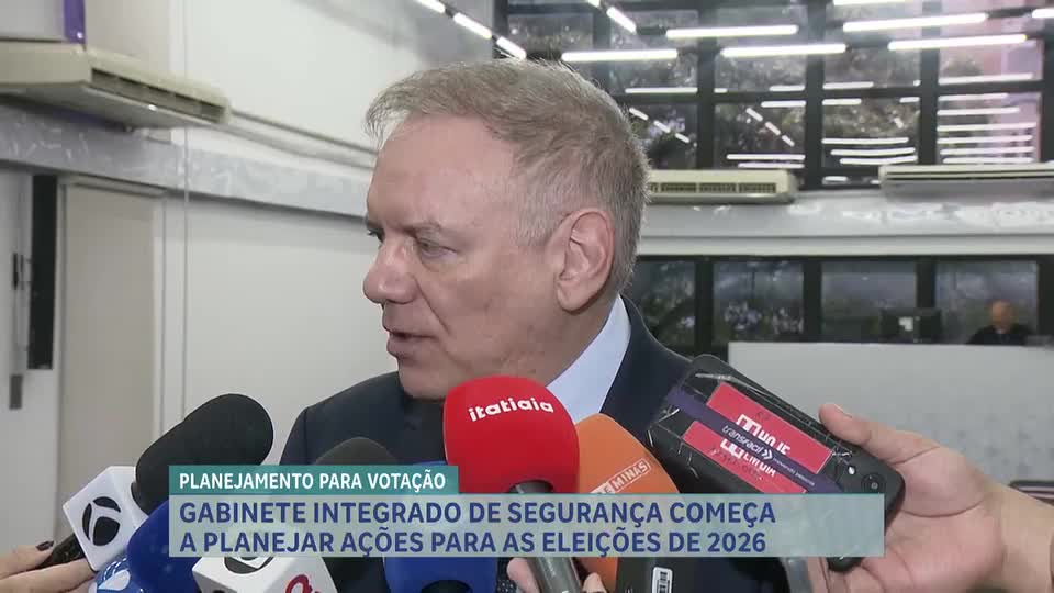 Minas Gerais anuncia Gabinete Integrado de Segurança para as Eleições de 2026