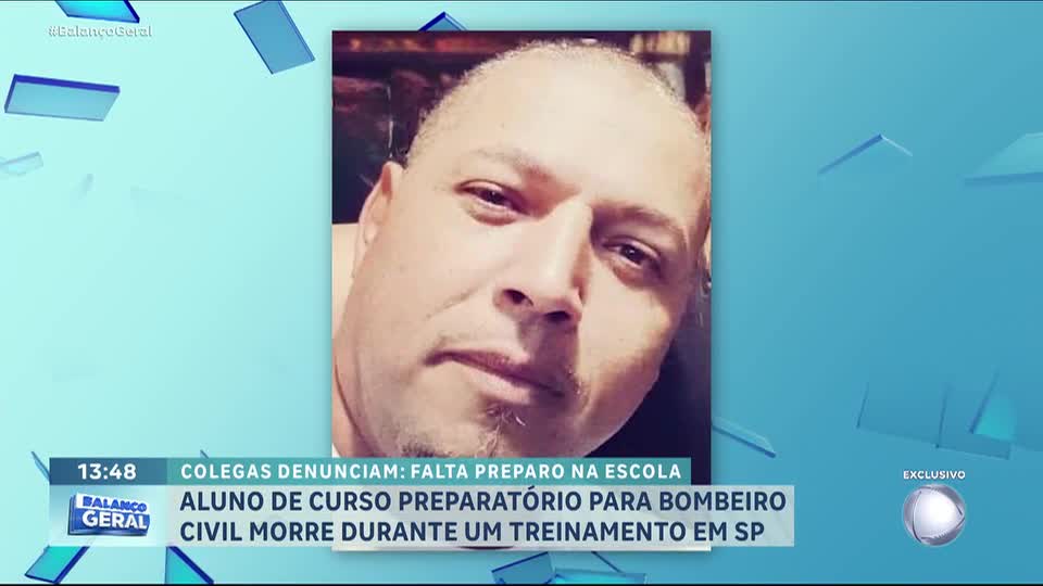 Aluno de curso preparatório para bombeiro civil morre durante treinamento em SP