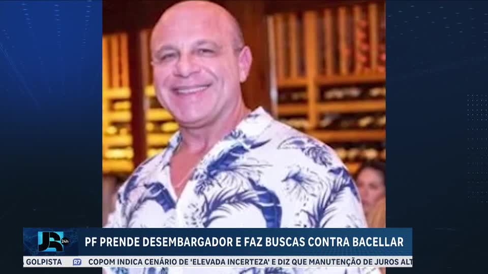 PF prende desembargador do Rio de Janeiro suspeito de vazar informações para o Comando Vermelho