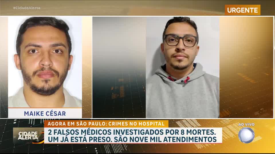 Falso médico é preso acusado de envolvimento em oito mortes em São Paulo