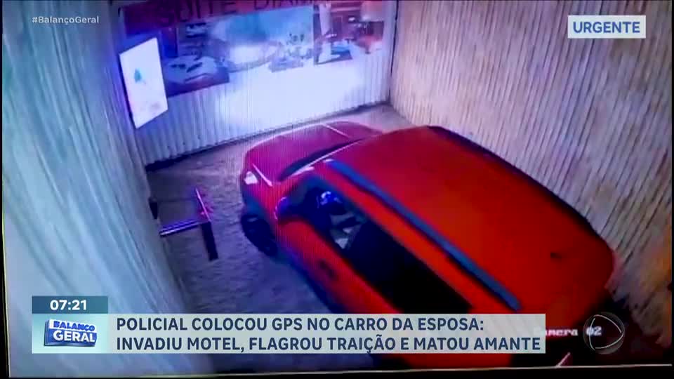 Policial coloca GPS no carro da mulher, invade motel e mata o amante dela