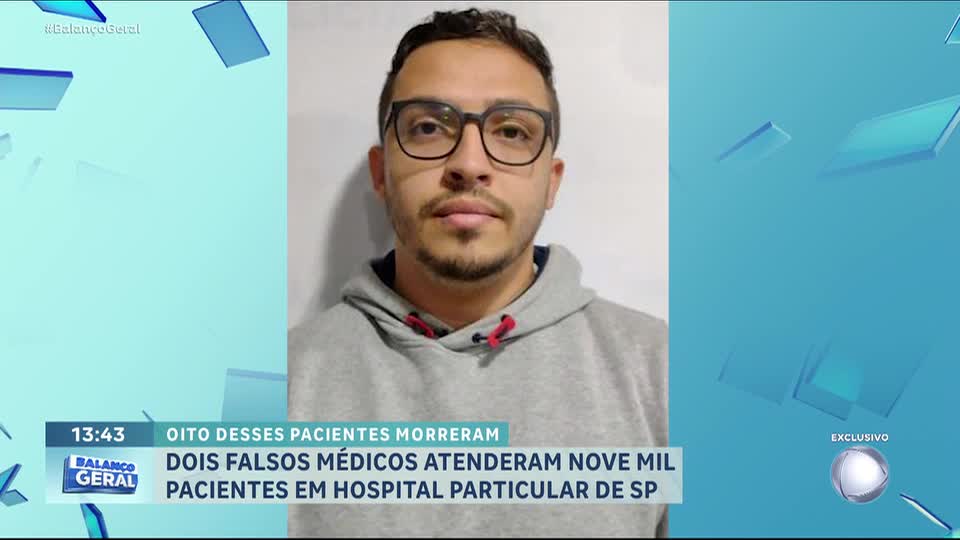 Falsos médicos atenderam mais de 9 mil pacientes em São Paulo
