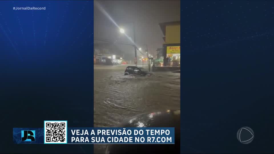 Dois idosos morrem durante temporal que atingiu Ilhabela (SP)