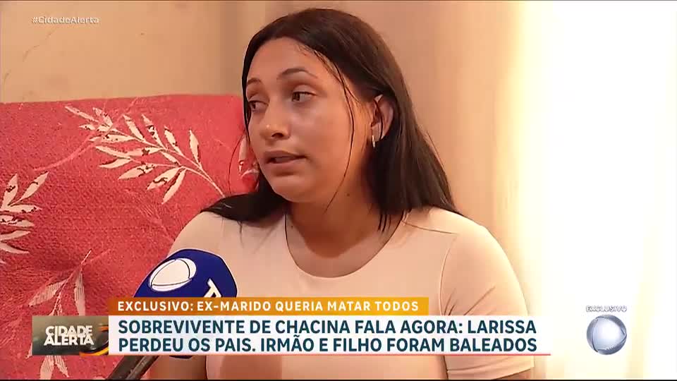 Mulher que sobreviveu a chacina no interior de São Paulo fala pela primeira vez sobre o crime