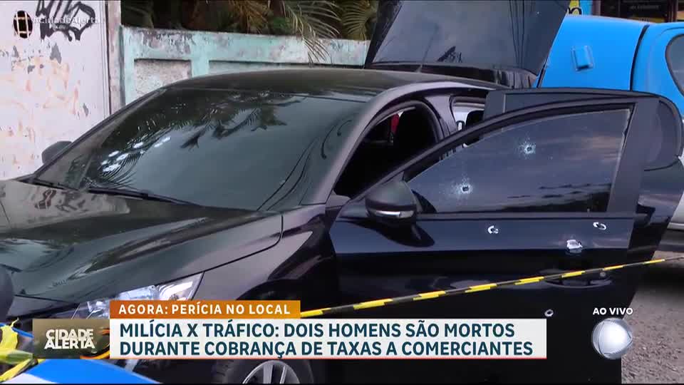 Dois milicianos são mortos por traficantes durante cobrança de taxa a comerciantes