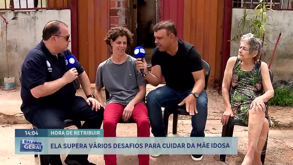 Saindo do Sufoco: filha luta sozinha para cuidar da mãe de 76 anos no DF