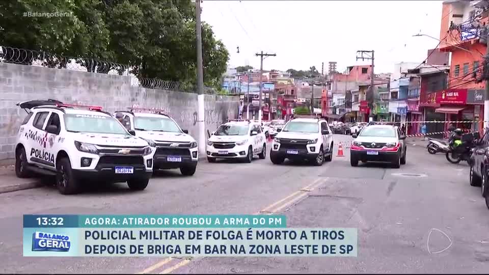 Polícia faz operação para encontrar suspeito de matar PM de folga em São Paulo