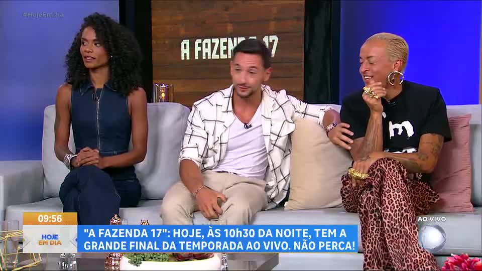 Kathy, Mesquita e Walério comentam suas trajetórias em A Fazenda 17