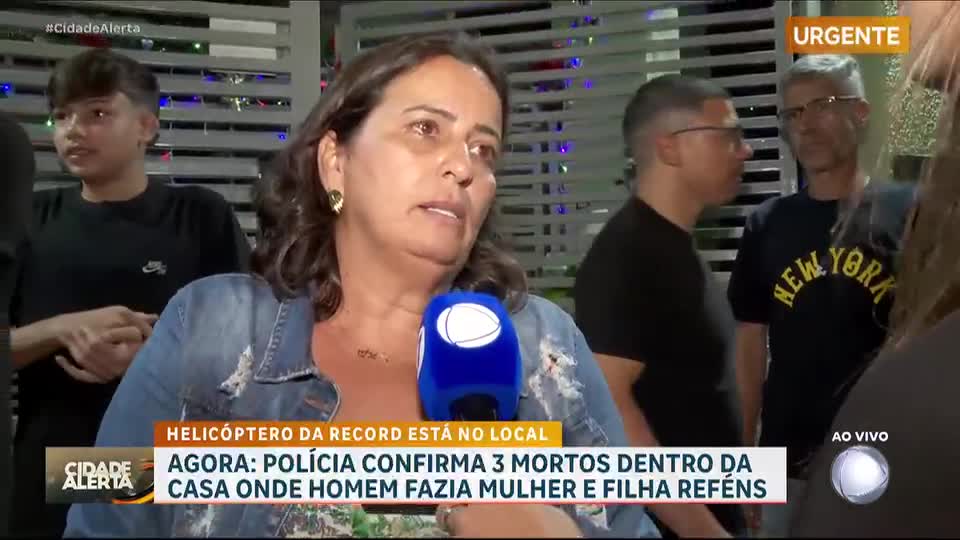 Homem que matou família refém não aceitava fim do relacionamento com a esposa, diz testemunhas