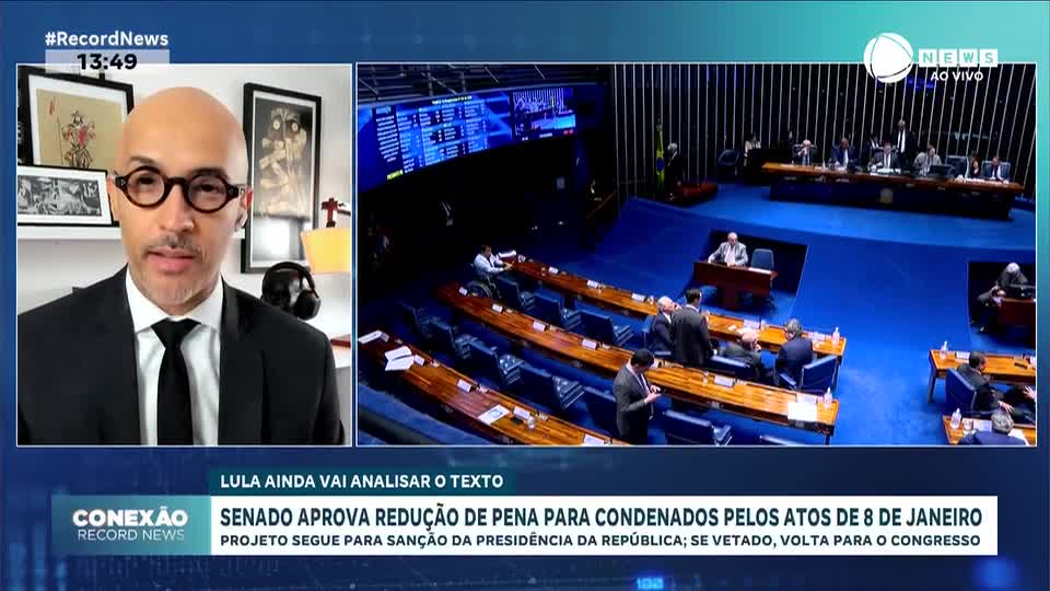 Senado aprova redução de pena para condenados pelos atos de 8 de janeiro