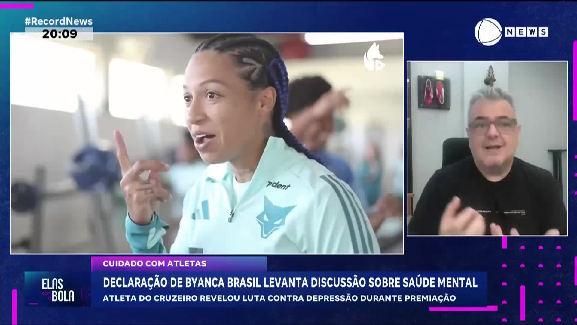 Declaração de Byanca Brasil levanta discussão sobre saúde mental