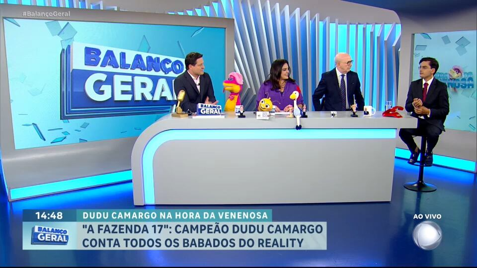 Assista à íntegra de A Hora da Venenosa com Dudu Camargo desta sexta (19)