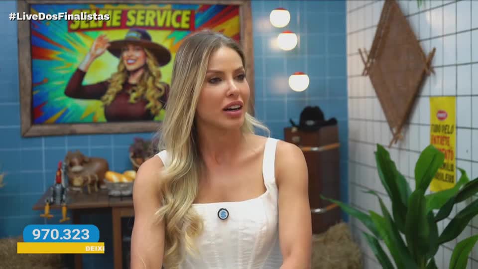 Saory conta que Dudu ficava 'incomodado' quando ela mencionava o ex-namorado | Live dos Finalistas