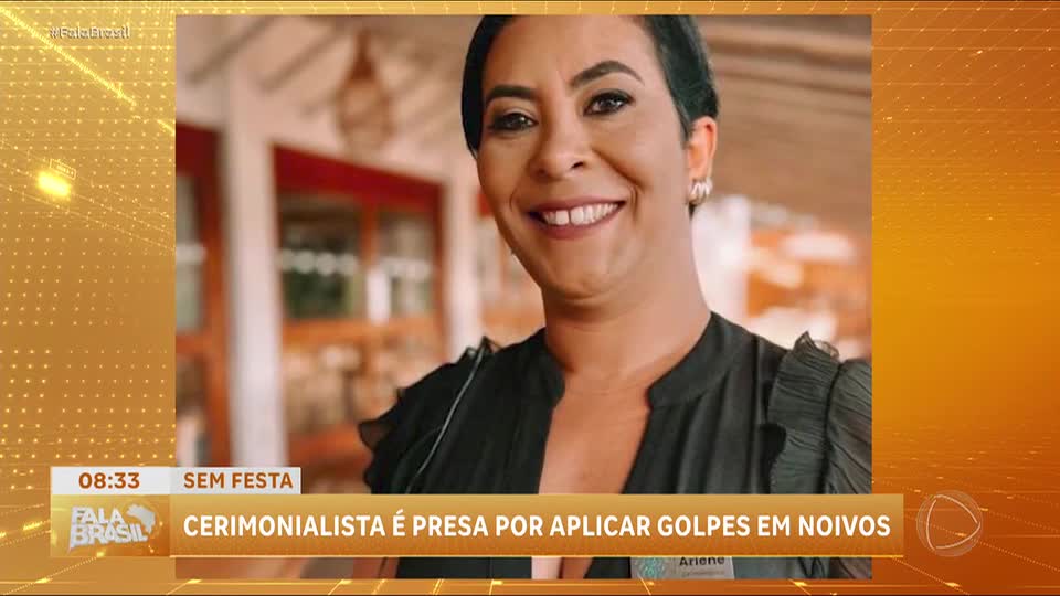 Falsa cerimonialista é presa por aplicar golpes em noivos e aniversariantes em MG