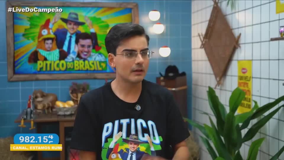 Live do Campeão: Assista à íntegra do Selfie Service com Dudu Camargo | A Fazenda 17