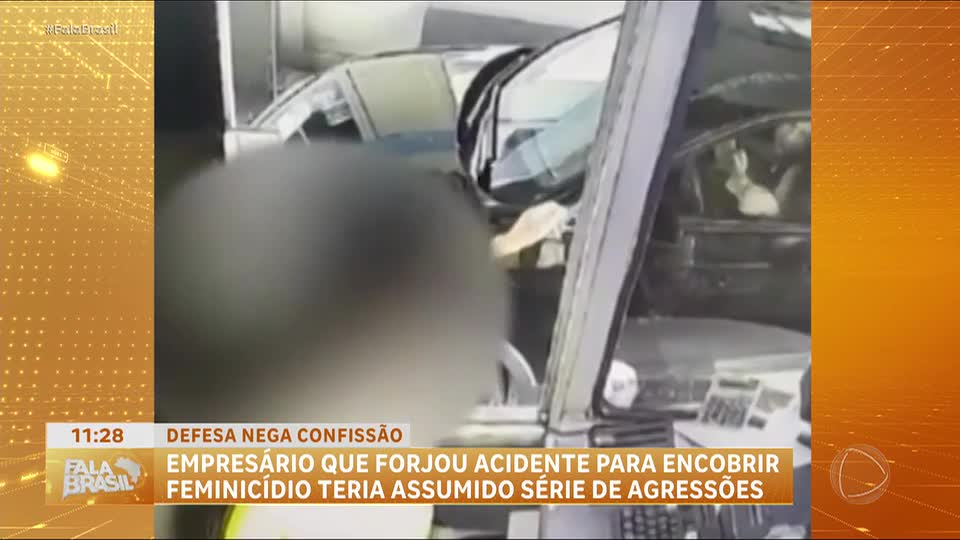 Empresário que forjou acidente para esconder feminicídio teria confessado série de agressões