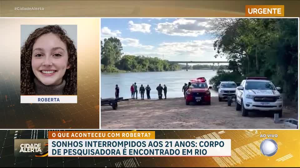 Corpo de jovem pesquisadora desaparecida é encontrado em rio no Rio Grande do Sul