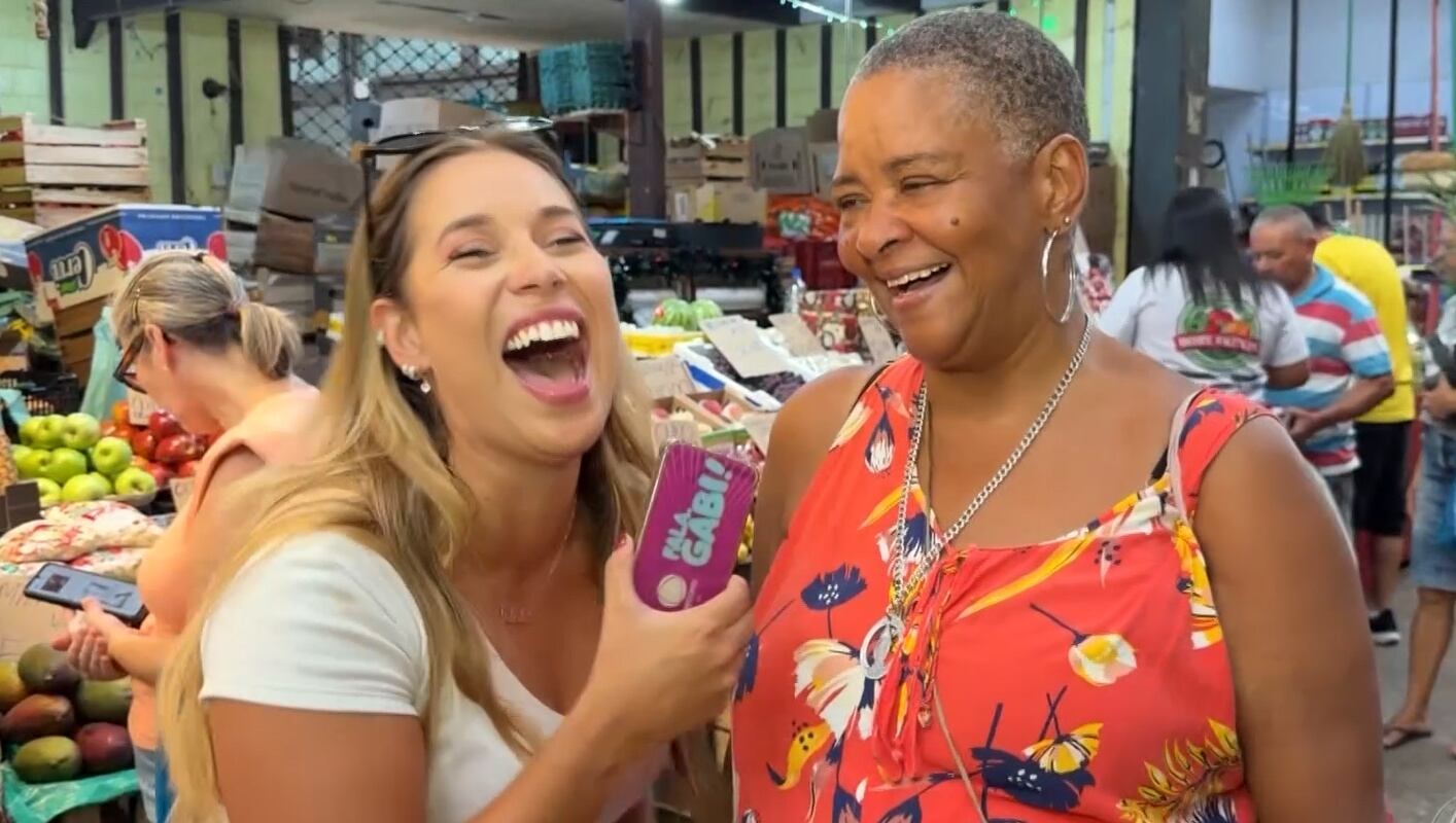 Gabi Marques na Cadeg: o que não pode faltar na ceia durante as festas de fim de ano?