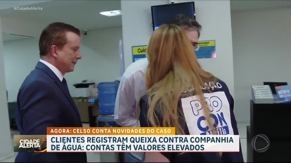 Patrulha do Consumidor: companhia de água cobra valores abusivos de clientes em SP