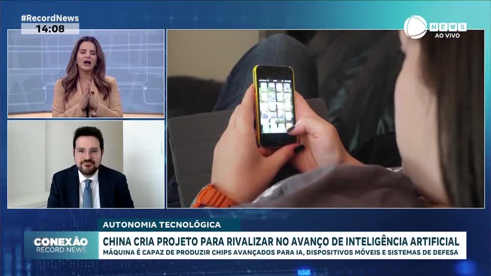 China cria projeto para rivalizar no avanço de inteligência artificial