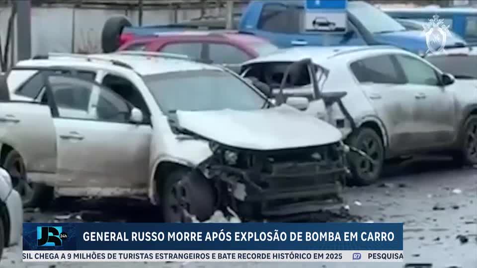 General russo morre após explosão de carro-bomba em Moscou
