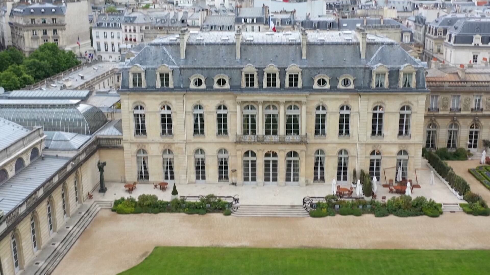 Palácio presidencial na França é alvo de esquema de furtos