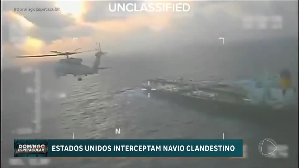 Estados Unidos interceptam petroleiro clandestino na costa venezuelana