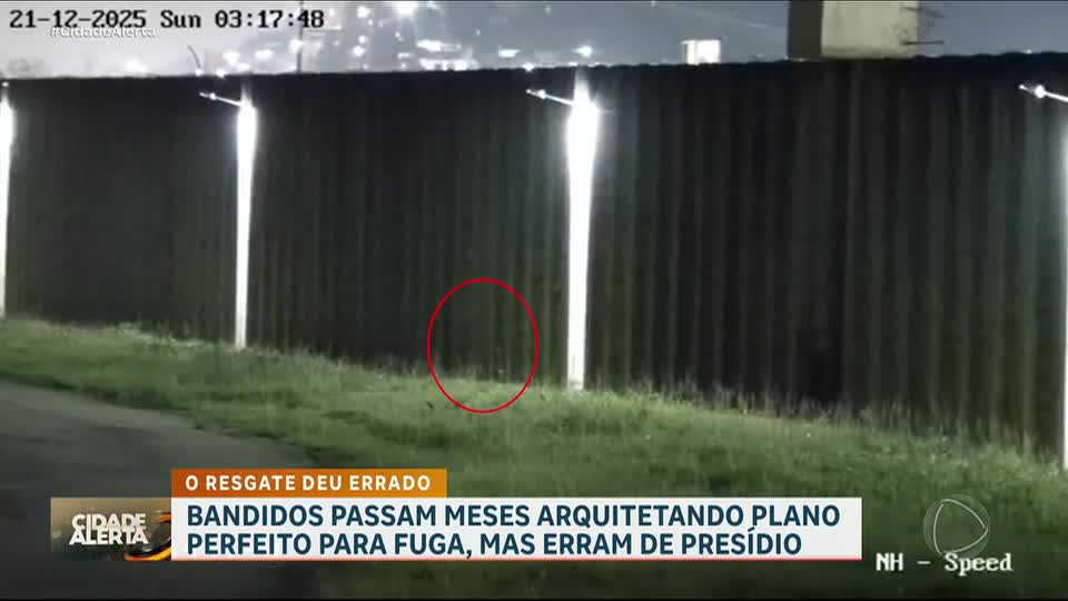 Criminosos se preparam para fuga de presídio, mas comparsas erram cadeia e acabam presos